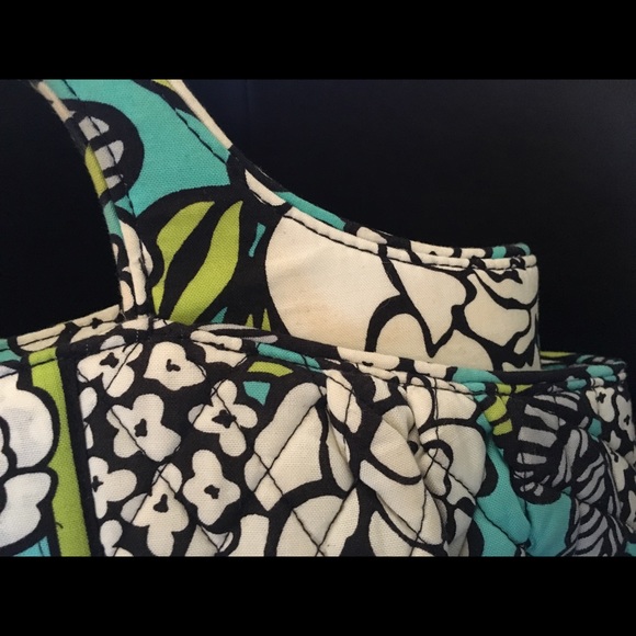 Vera Bradley Teal Purse - Picture 3 of 8